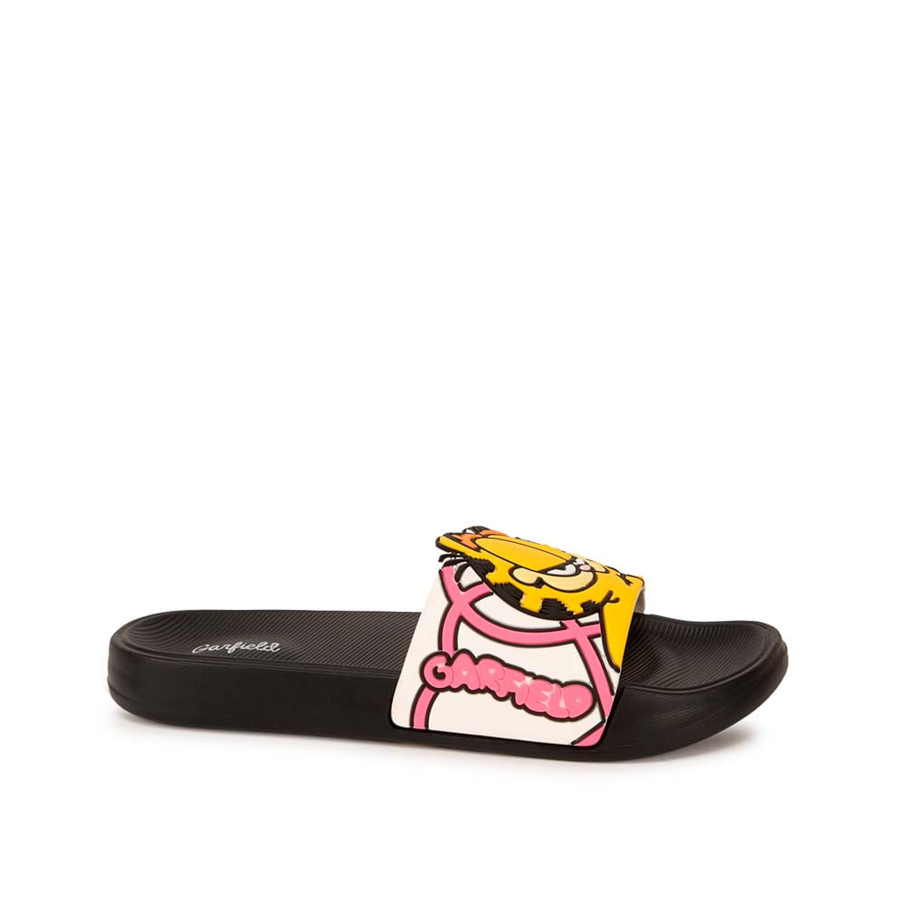 Sandalia Slide Casual 2GY-035 Negro Garfield