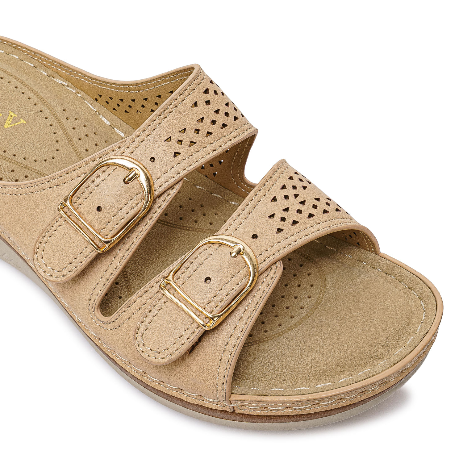 Sandalia Slide Casual ABY-2602 Nuez ADV - Imagen 6
