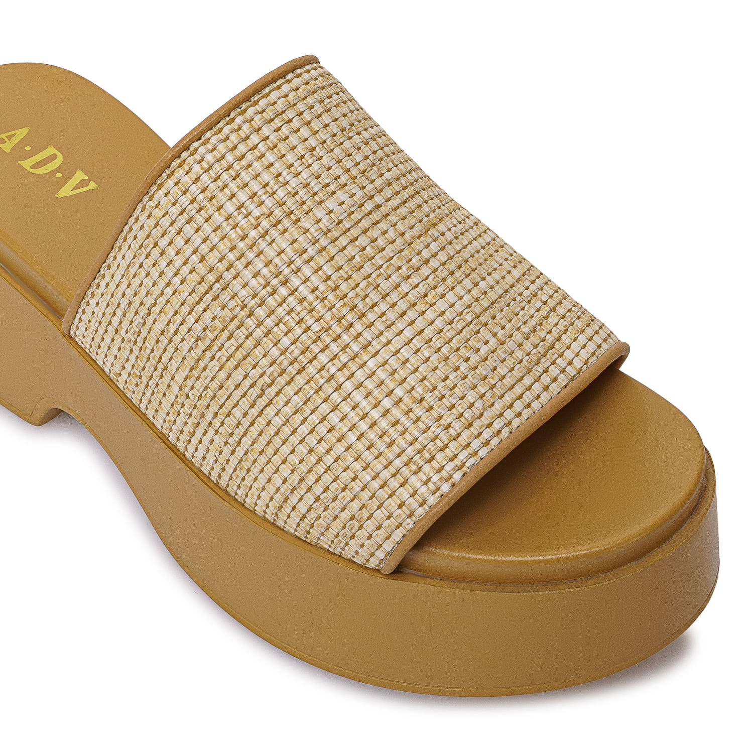 Sandalia Slide Casual ABY-2604 Beige ADV - Imagen 11