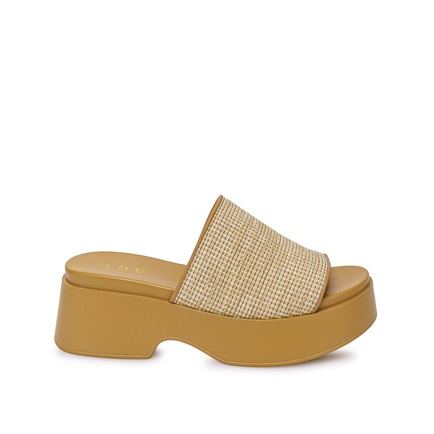 Sandalia Slide Casual ABY-2604 Beige ADV - Imagen 9