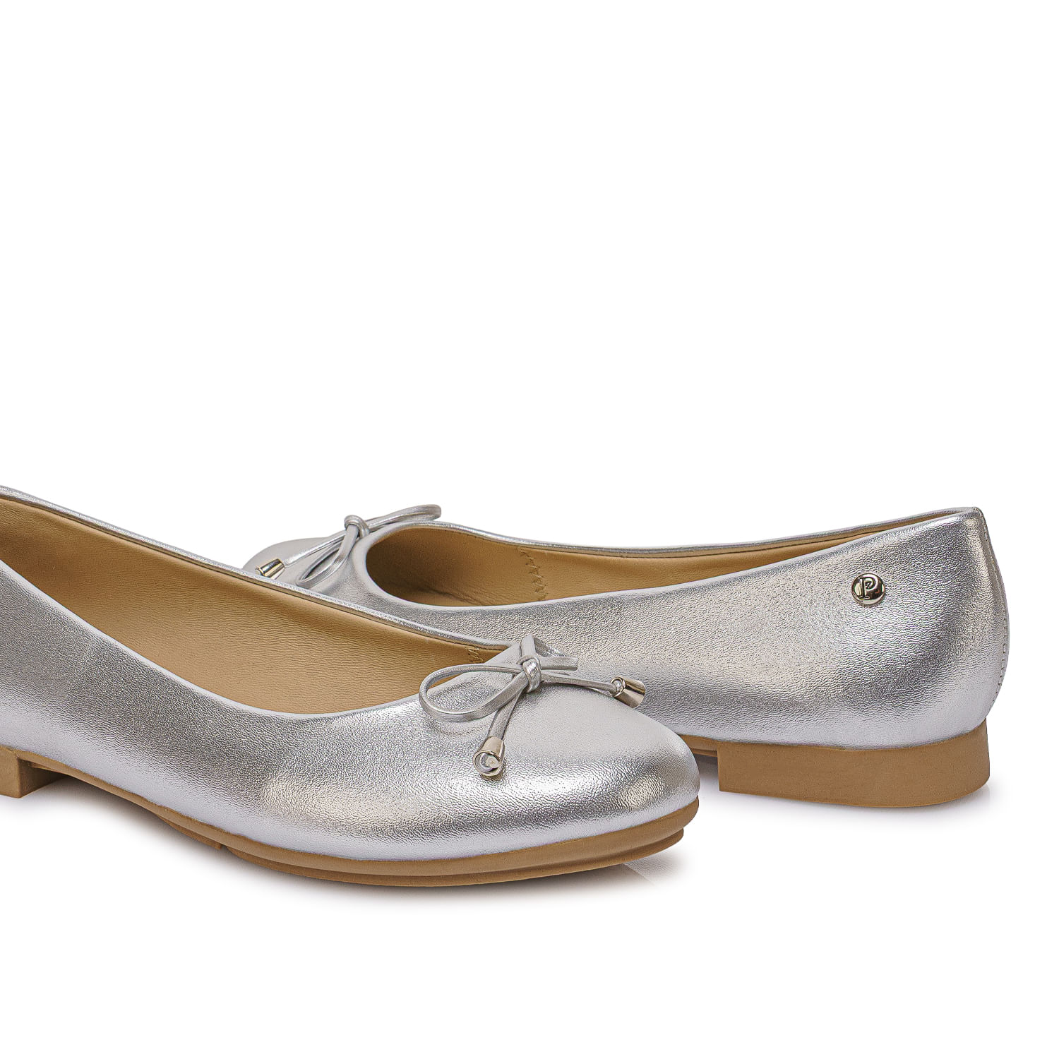 Zapato Ballerina Casual ALAY-2606 Plata Piazza - Imagen 7