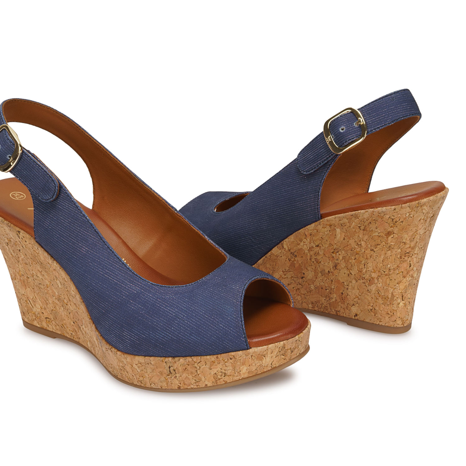 Sandalia Peep Toe Casual ALE-2638 Jean Viale Cuero - Imagen 10