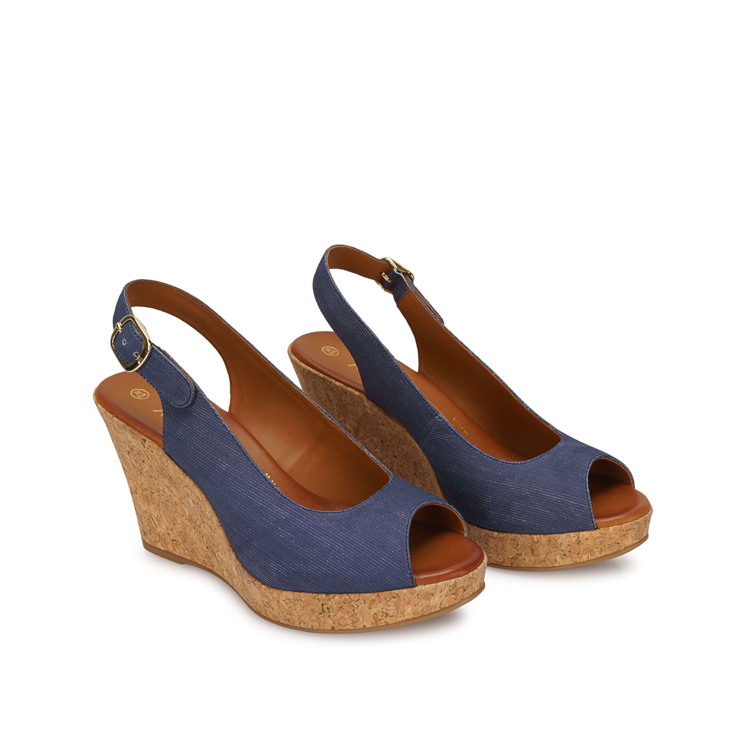 Sandalia Peep Toe Casual ALE-2638 Jean Viale Cuero - Imagen 12