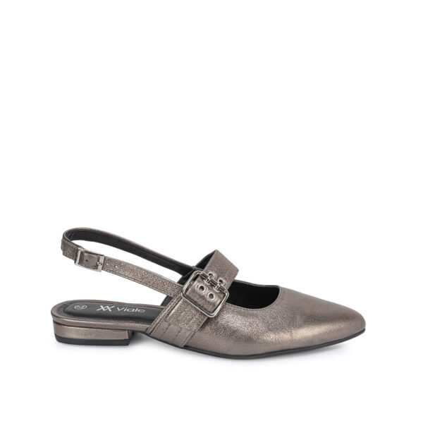 Zapato Stiletto Vestir ALE-2652 Hierro Viale Cuero