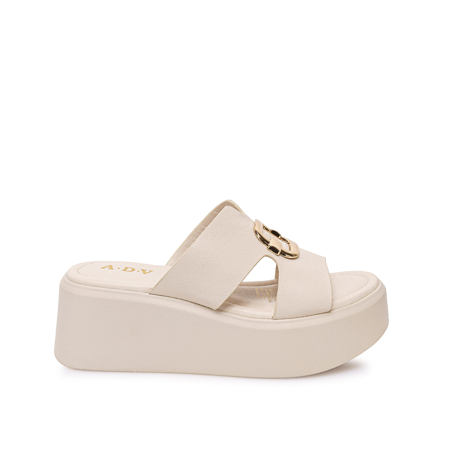 Sandalia Strap Casual ANA-2602 Hueso ADV - Imagen 5