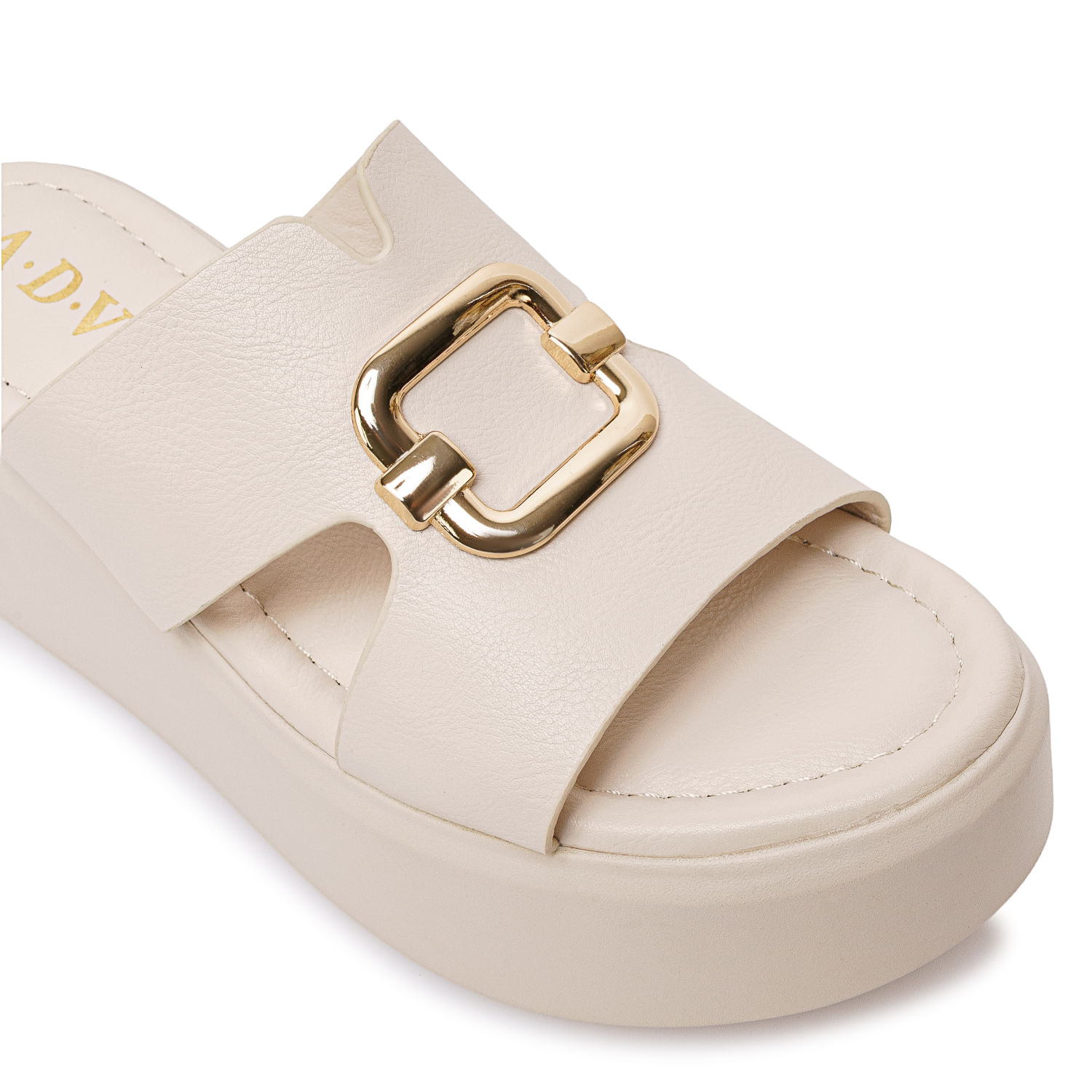 Sandalia Strap Casual ANA-2602 Hueso ADV - Imagen 3