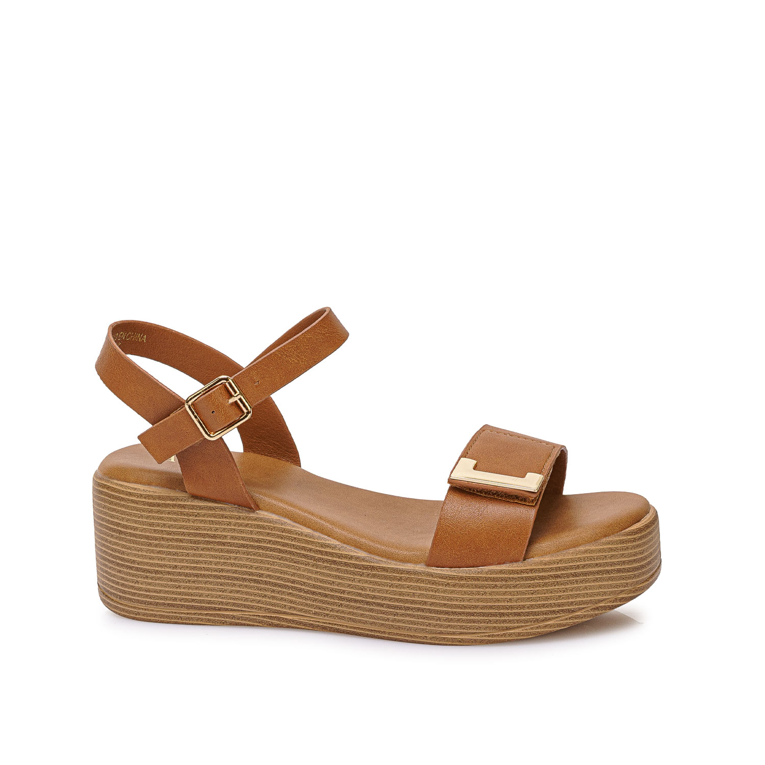 Sandalia D'orsay Casual ANA-2605 Natural ADV