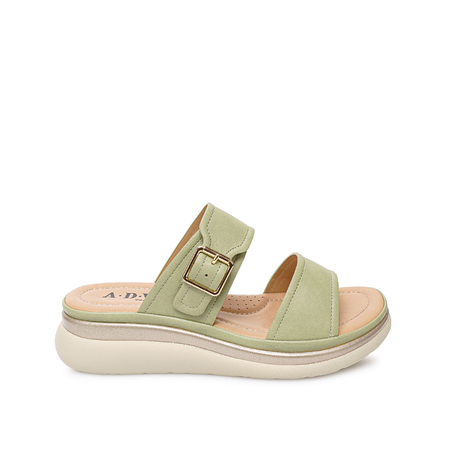 Sandalia Strap Casual ANA-2615 Verde/Menth ADV - Imagen 5