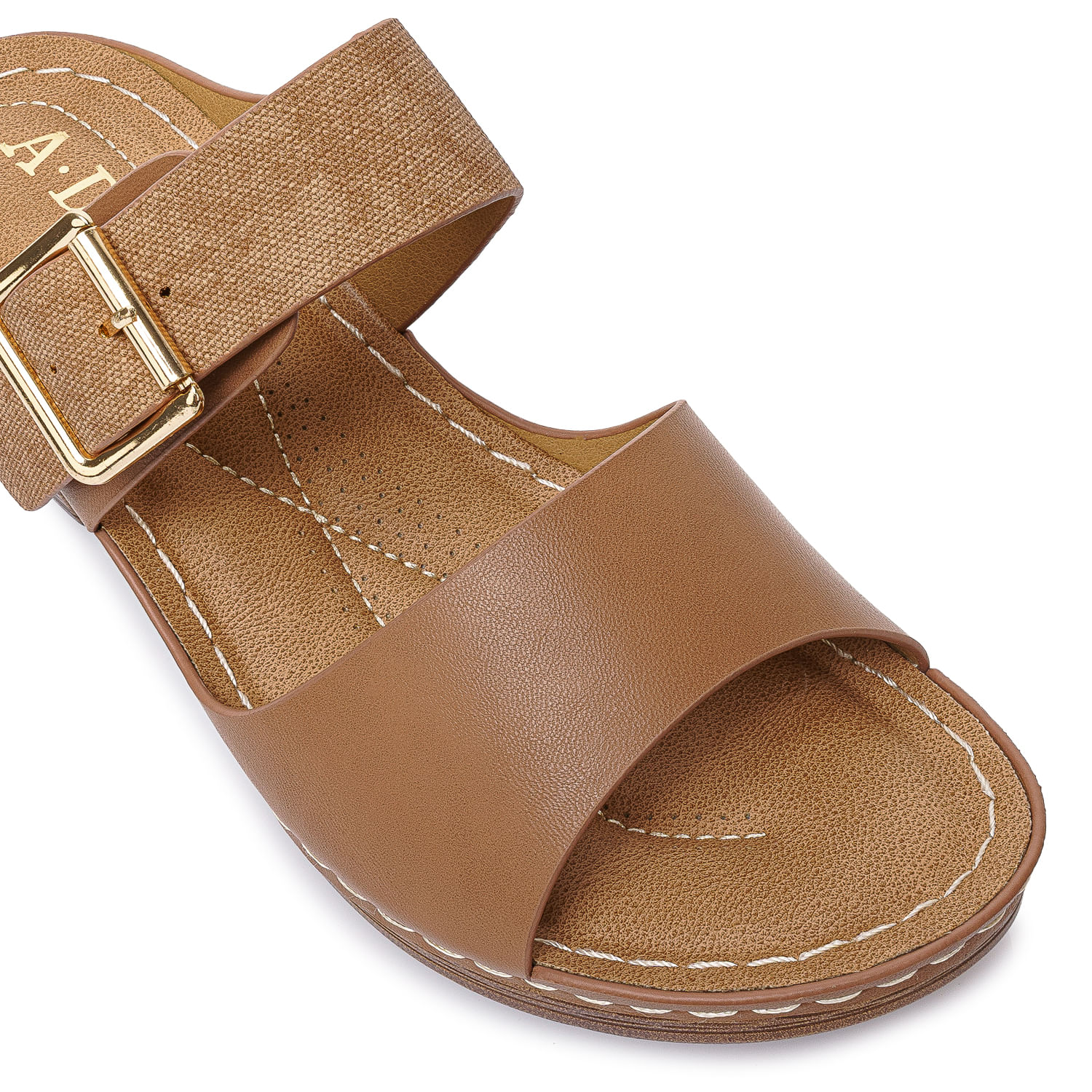 Sandalia Strap Casual ANA-2616 Mocca ADV - Imagen 3