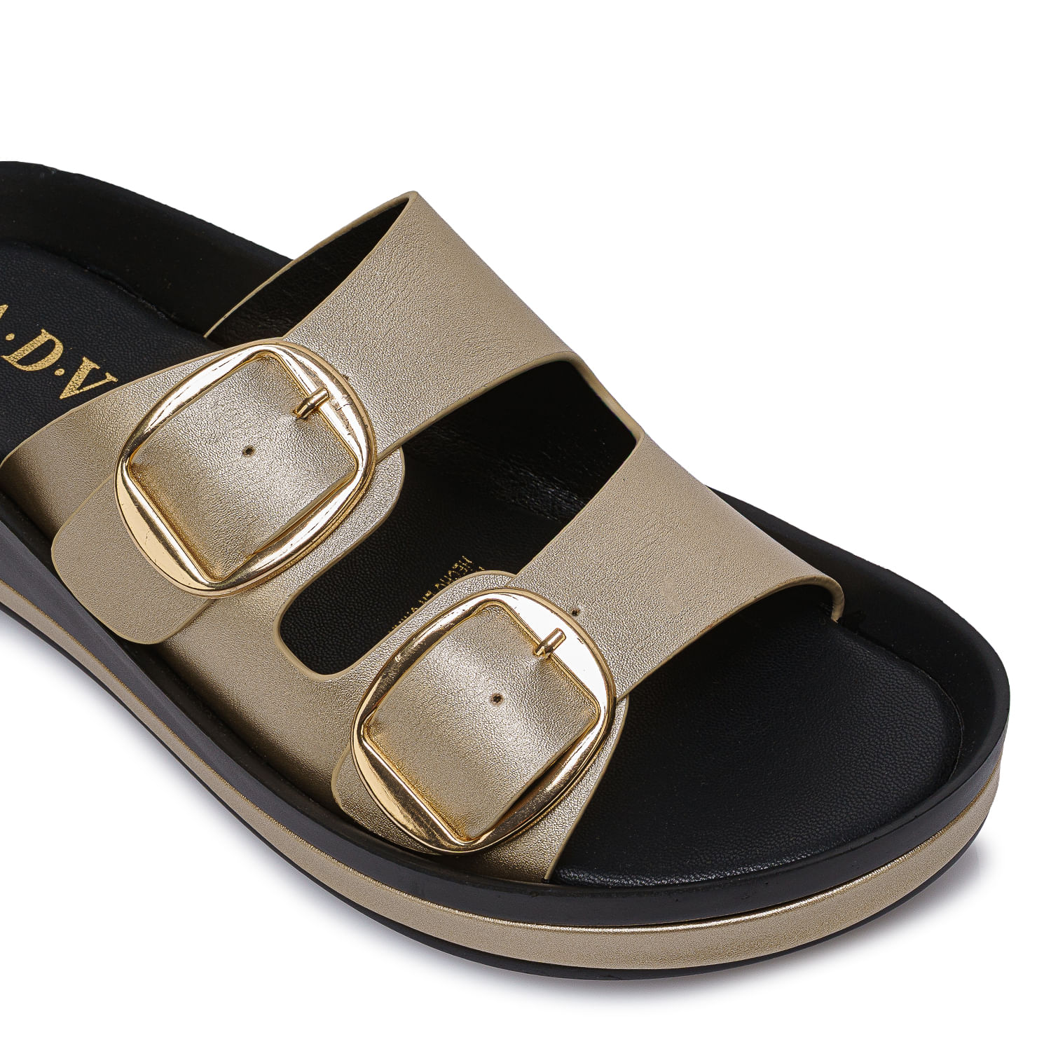 Sandalia Strap Casual ANA-2623 Dorado ADV - Imagen 3