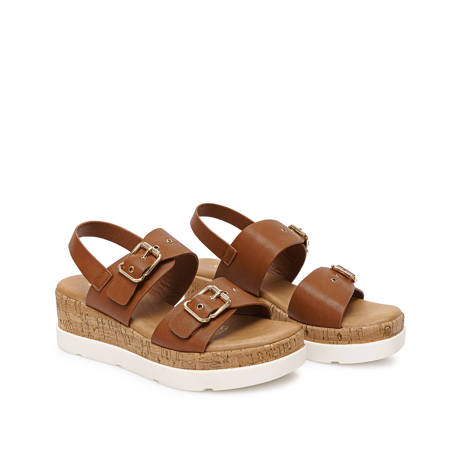 Sandalia Strap Casual ANA-2627 Natural ADV - Imagen 4