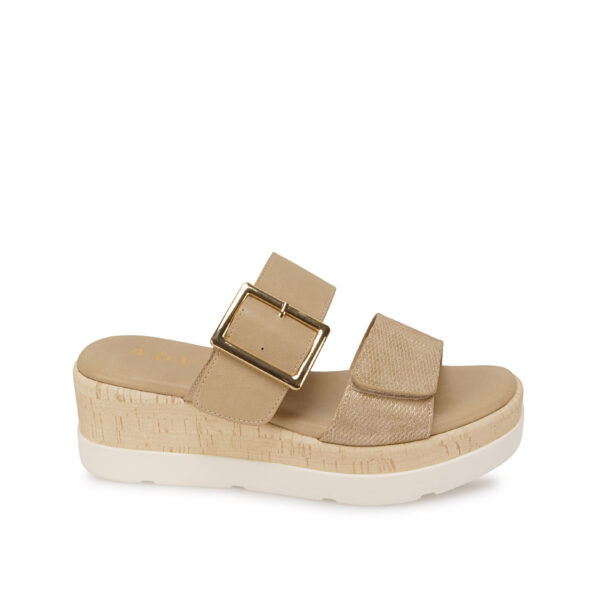 Sandalia Strap Casual ANA-2629 Champagne ADV
