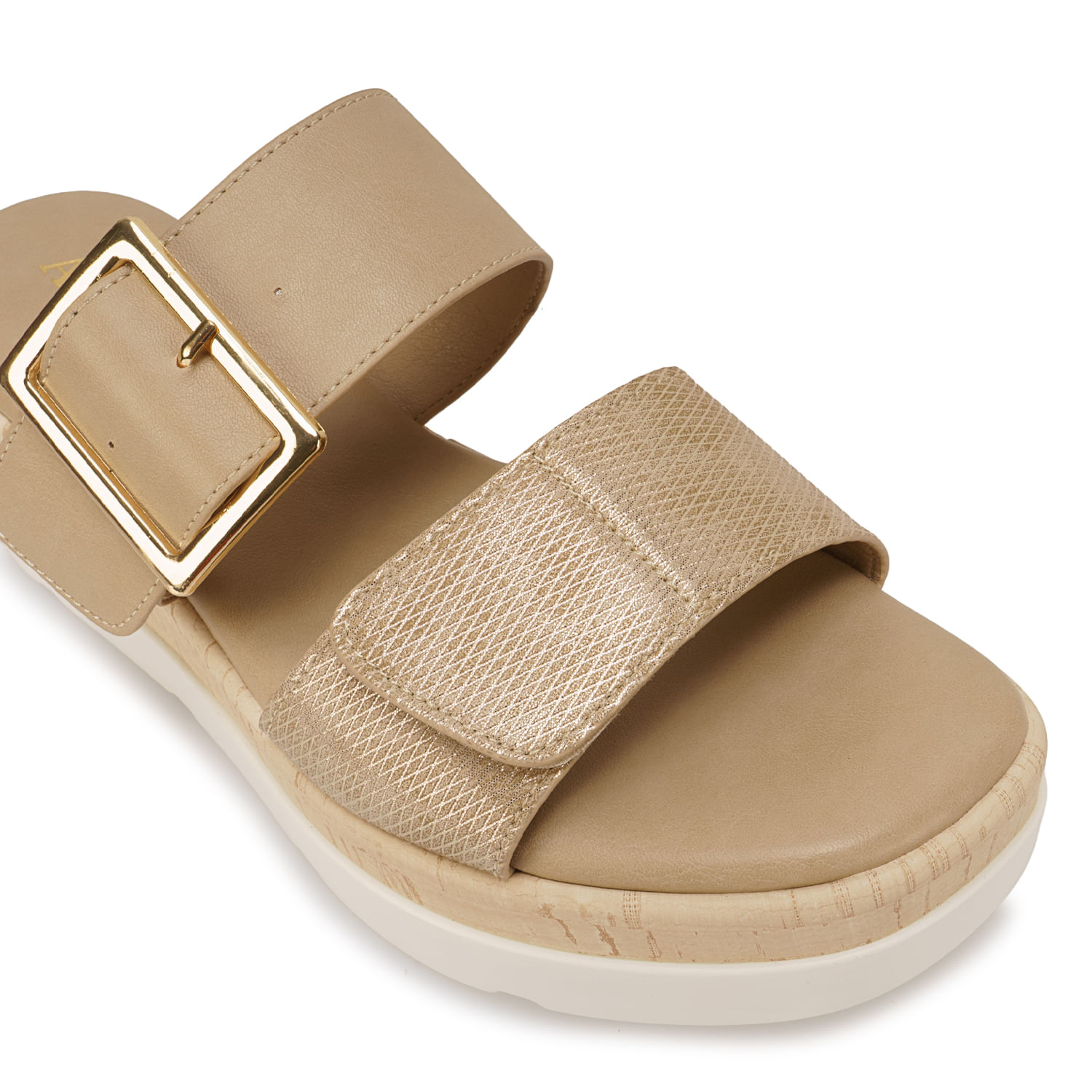 Sandalia Strap Casual ANA-2629 Champagne ADV - Imagen 3