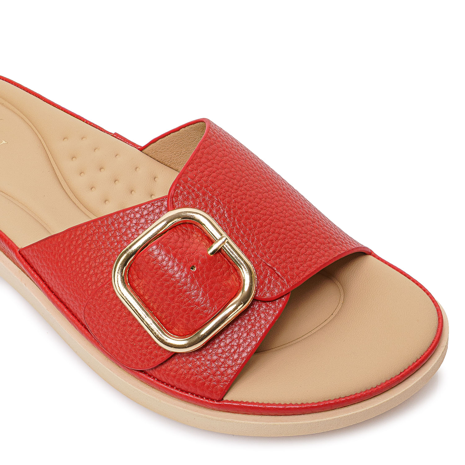 Sandalia Slide Casual ANA-2637 Rojo ADV - Imagen 3