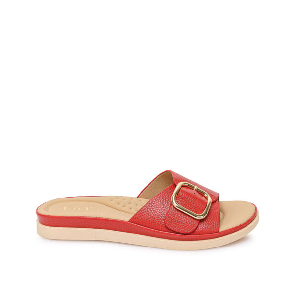 Sandalia Slide Casual ANA-2637 Rojo ADV