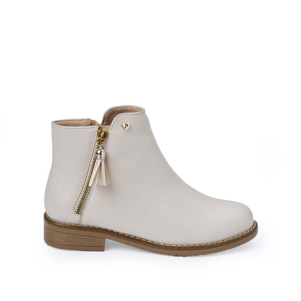 Botín Casual LIA-2529 Hueso Piazza Kids
