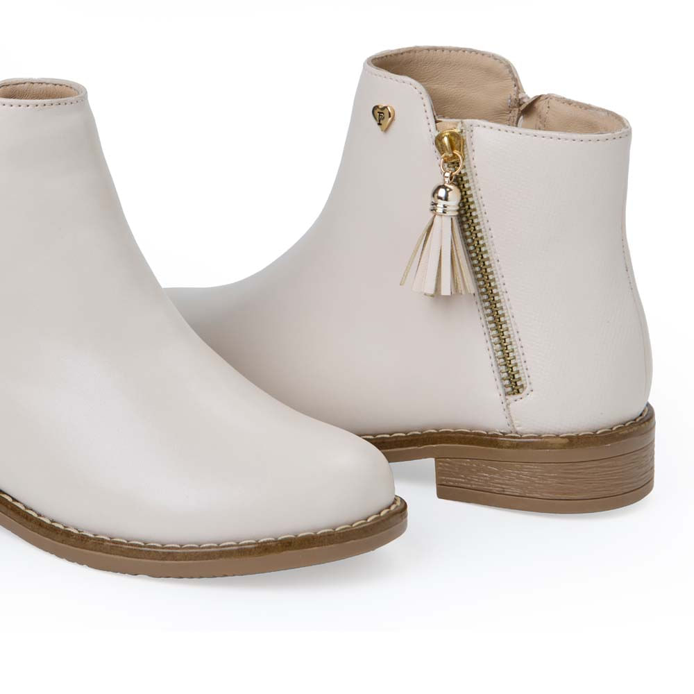Botín Casual LIA-2529 Hueso Piazza Kids - Imagen 3