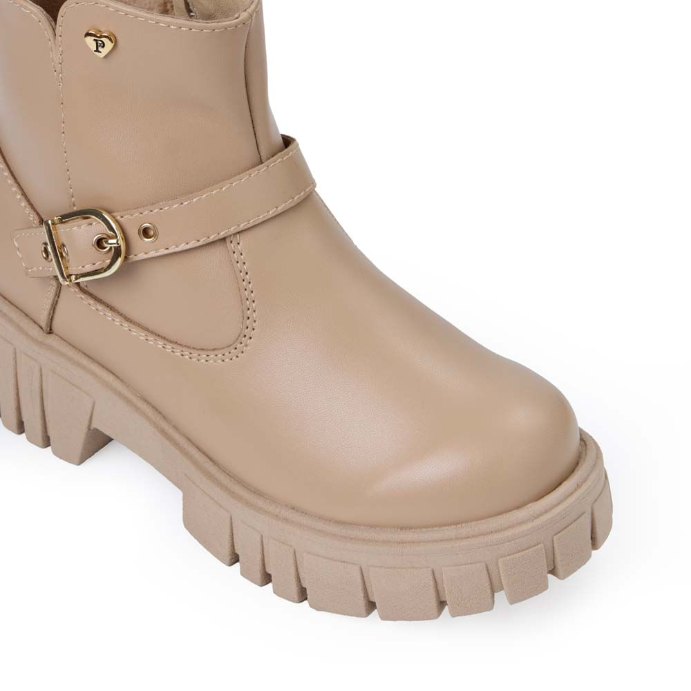 Botín Casual LIA-2526 Beige Piazza Kids - Imagen 6