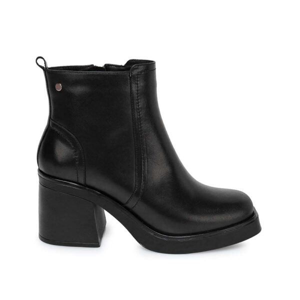 Botín Casual FER-2542 Negro Viale Cuero