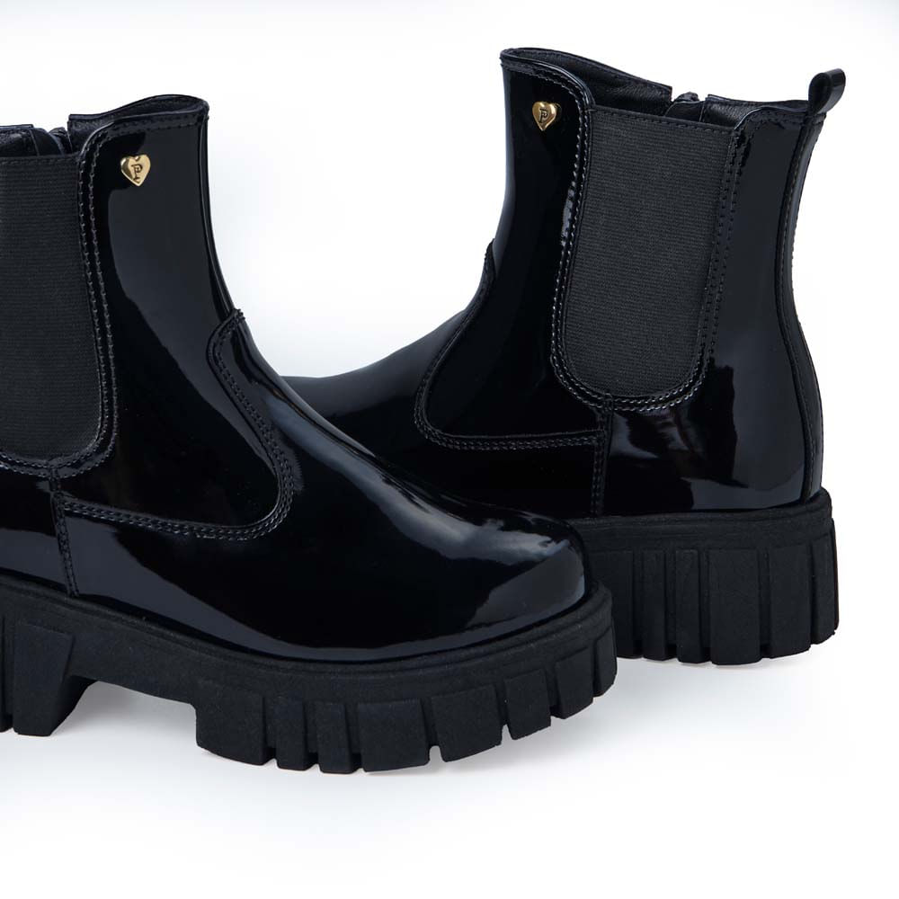 Botín Casual LIA-2538 Negro Piazza Kids - Imagen 3