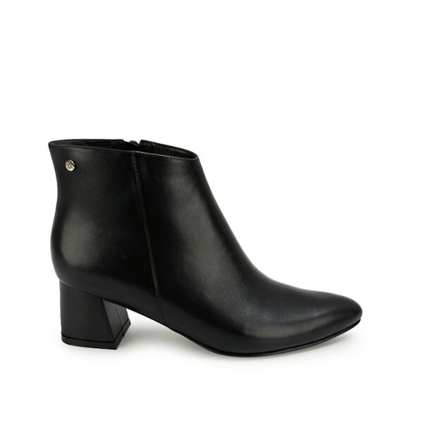 Botin Casual LINDA-2624 Negro Viale Cuero