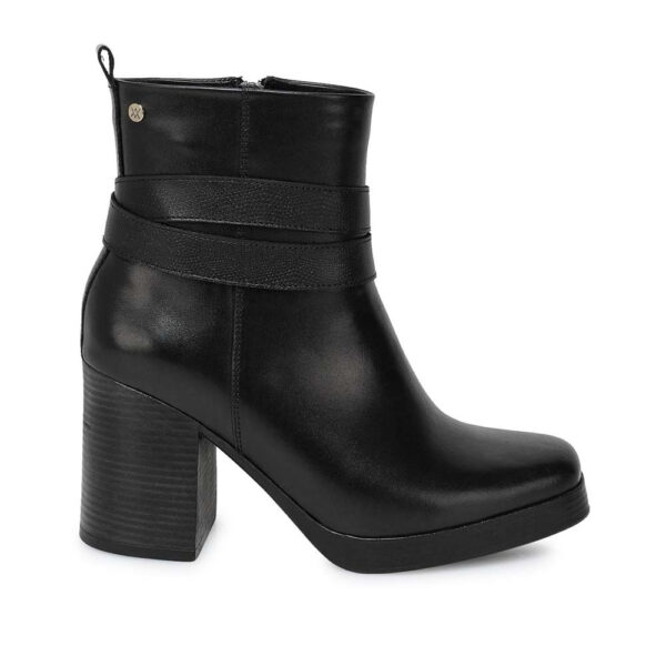 Botín Chelsea Casual FER-2541 Negro Viale Cuero