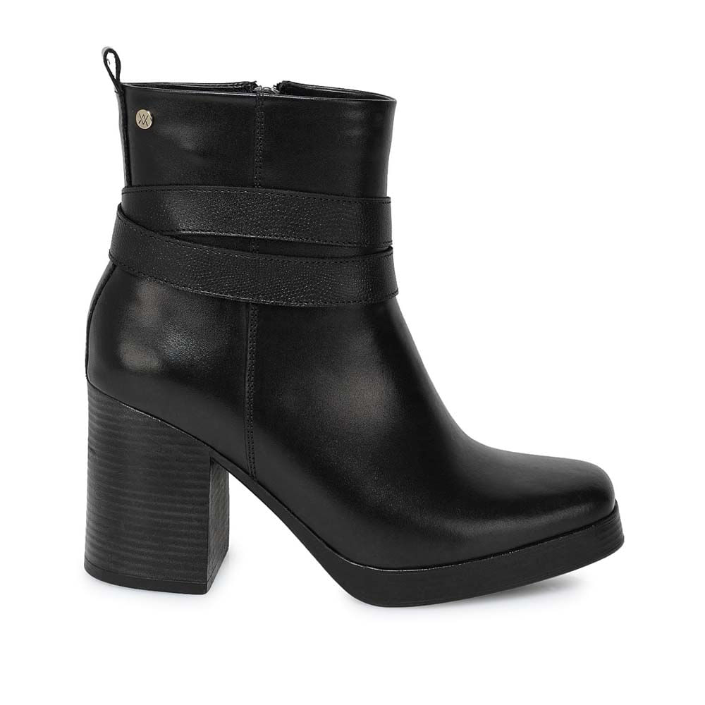 Botín Chelsea Casual FER-2541 Negro Viale Cuero - Imagen 9