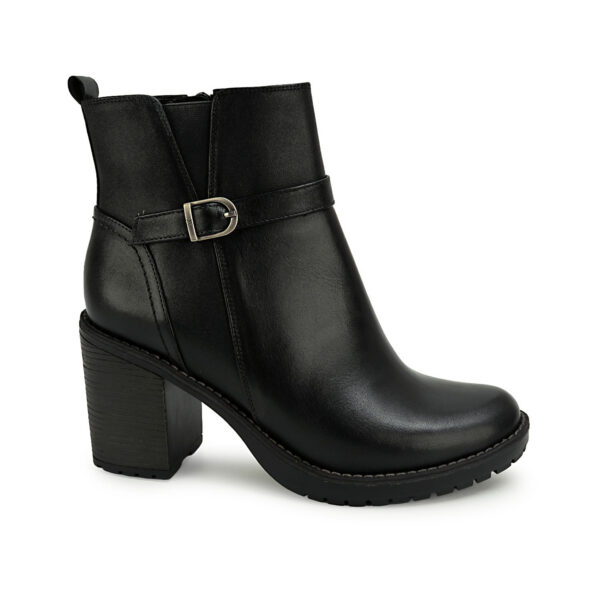 Botin Chelsea Casual LINDA-2622 Negro Viale Cuero