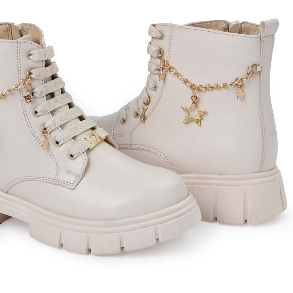 Botín Derby Casual LIA-2535 Hueso Piazza Kids - Imagen 7