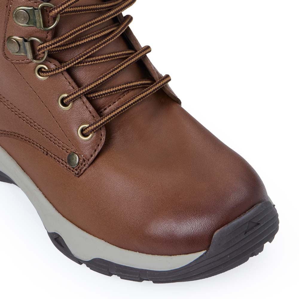 Botín Derby Casual ANGEL-2534 Toffe Rabbit Cuero - Imagen 10