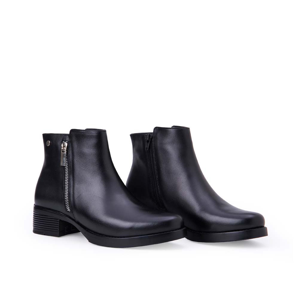 Botín Jodhpur Casual SOFI-2543 Negro Viale Cuero - Imagen 4