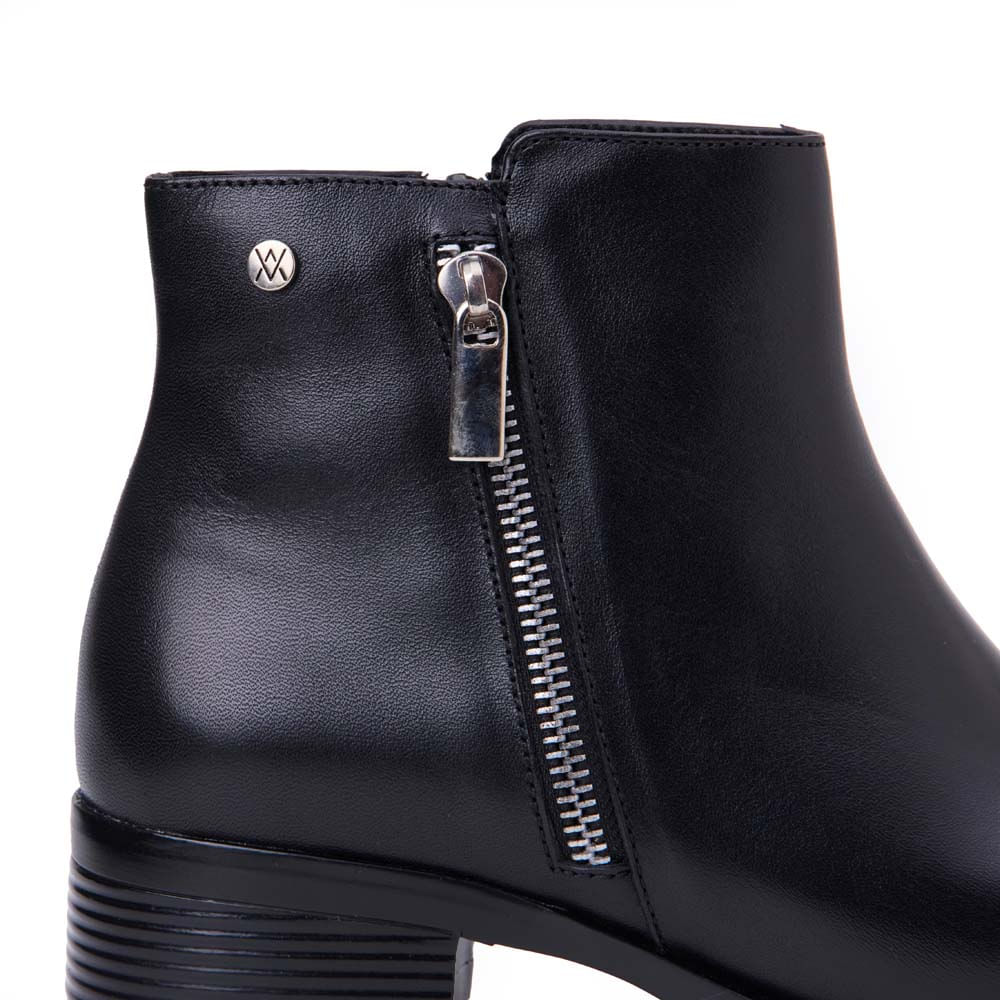 Botín Jodhpur Casual SOFI-2543 Negro Viale Cuero - Imagen 2