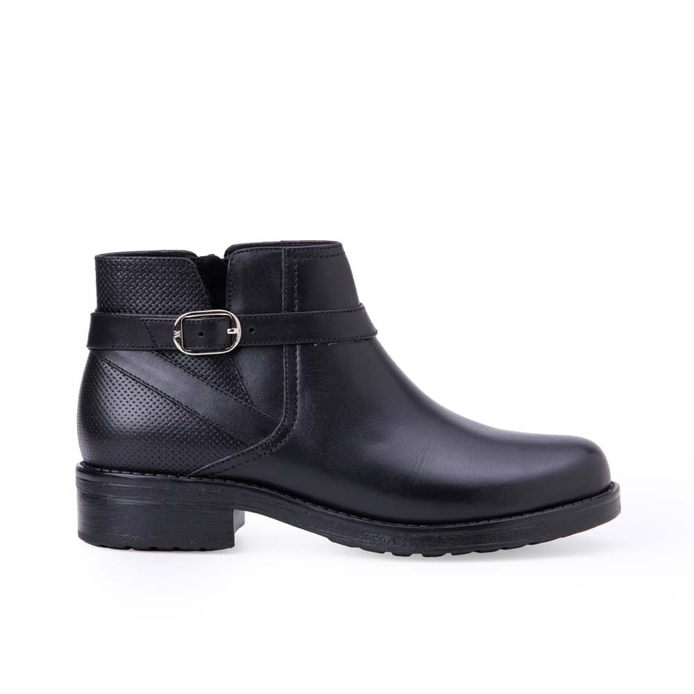 Botín Jodhpur Casual SOFI-2544 Negro Viale Cuero - Imagen 9
