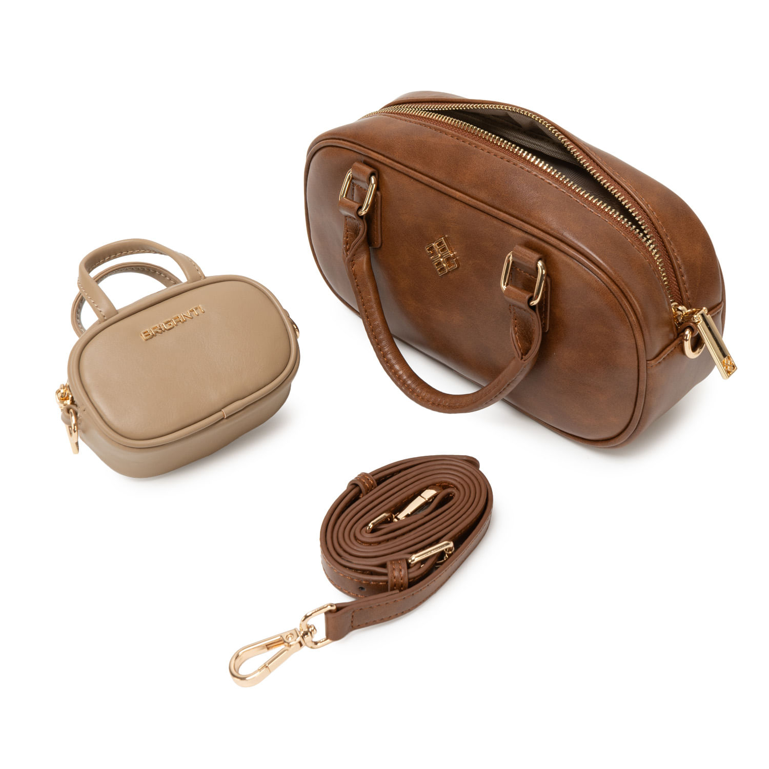 Cartera Briganti Doctor BRI-CM2603 Marrón - Imagen 3