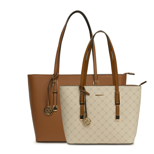 Cartera Briganti Tote BRI-CJ2620 Natu/Hues