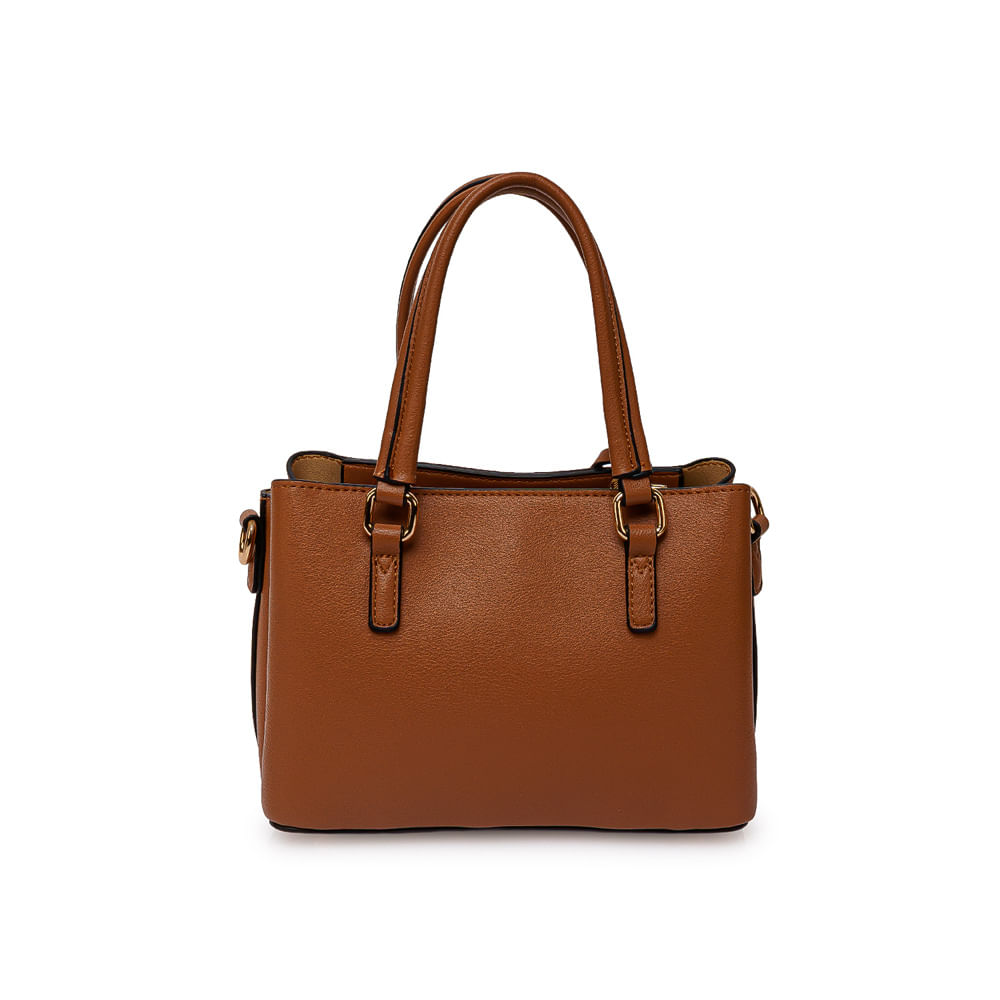 Cartera Briganti Satchel BRI-CM2601 Mocca - Imagen 2