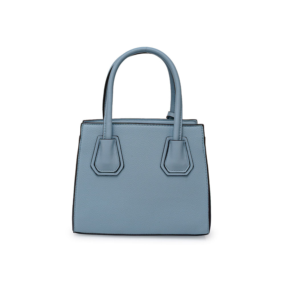 Cartera Briganti Satchel BRI-CM2605 Celeste - Imagen 2