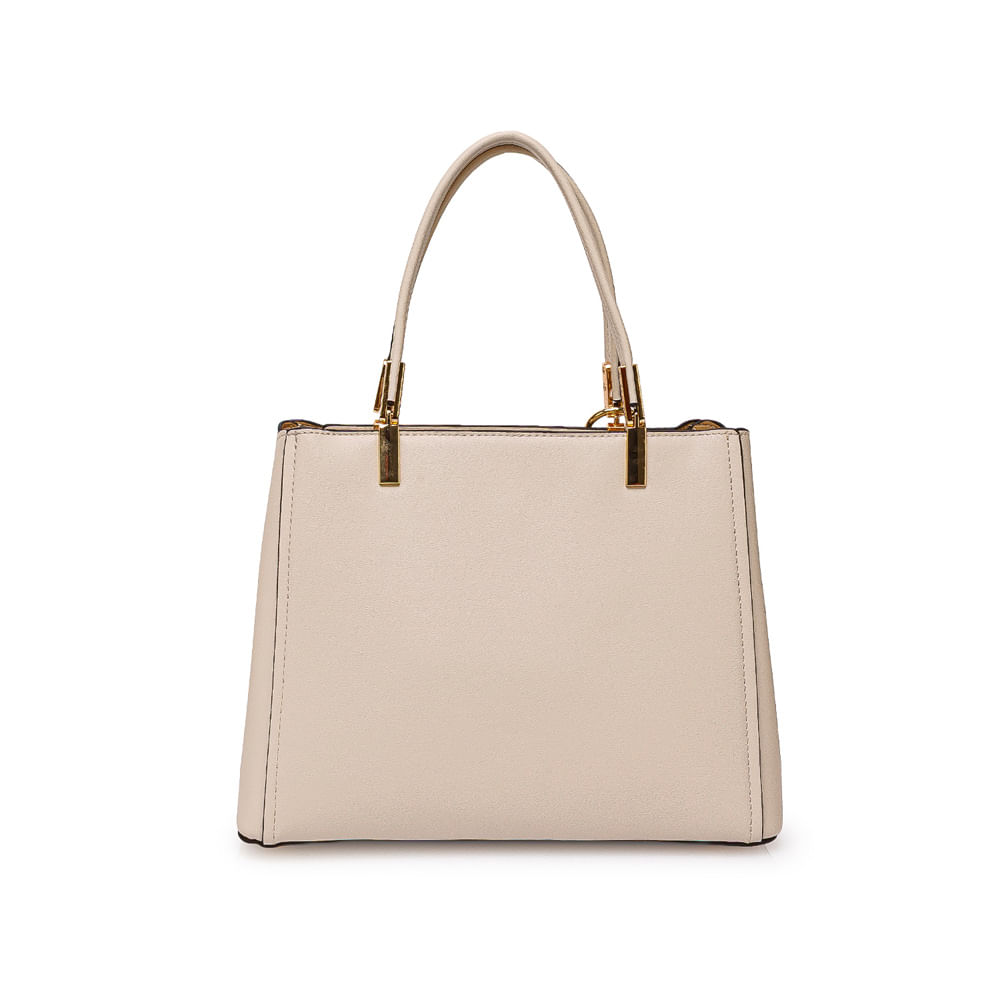Cartera Briganti Satchel BRI-CM2608 Hueso - Imagen 2