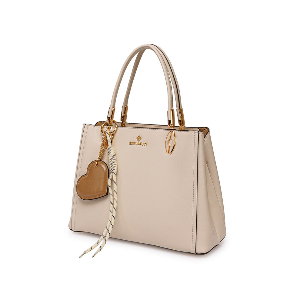 Cartera Briganti Satchel BRI-CM2608 Hueso - Imagen 4
