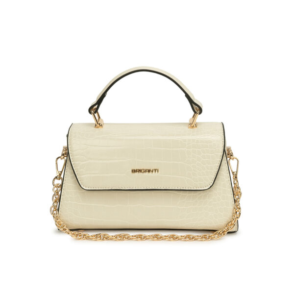 Cartera Briganti Mini Satchel BRI-CM2623 Blan/Off