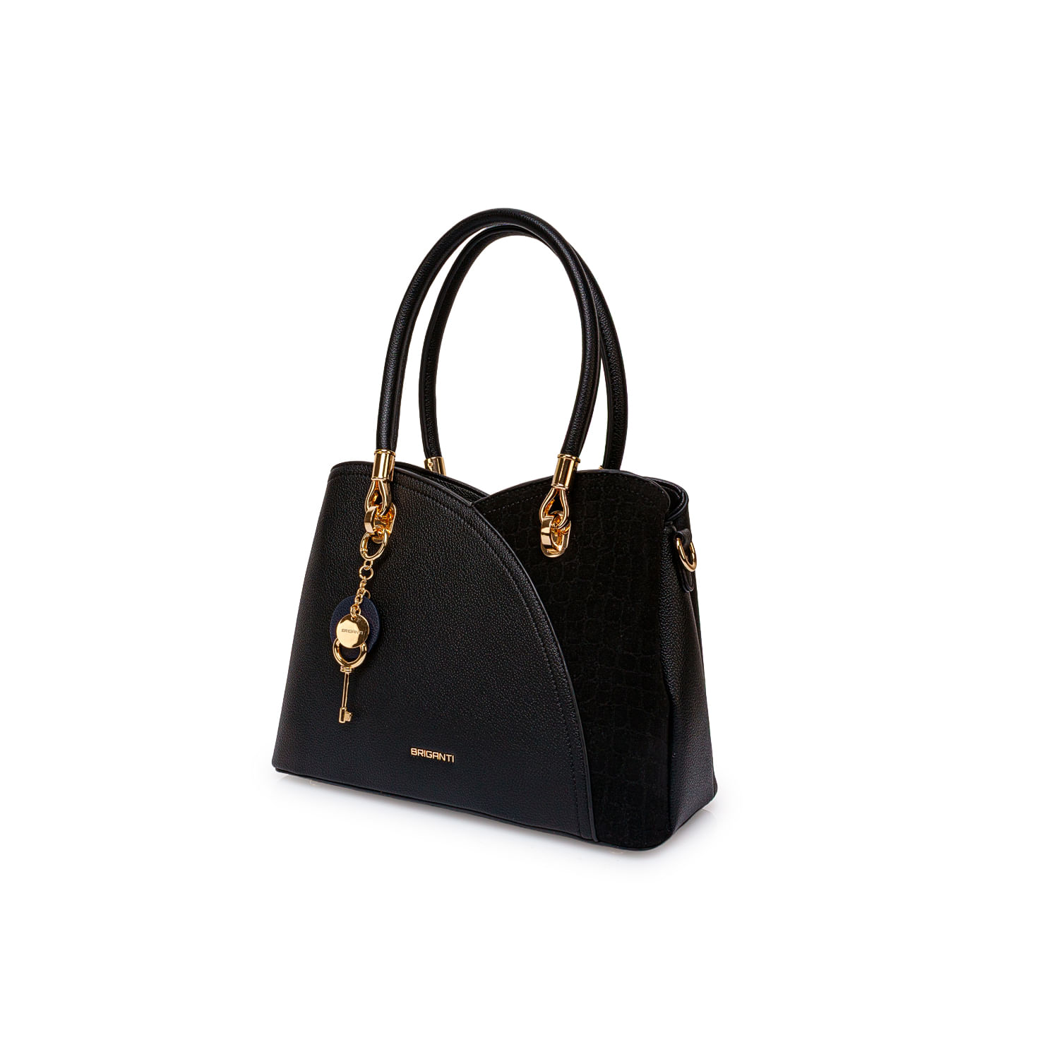 Cartera Briganti Satchel BRI-CS2510 Negro - Imagen 4