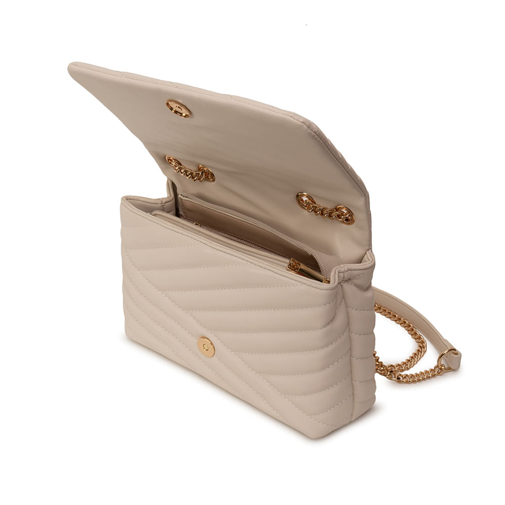 Morral Briganti Shoulder Bag BRI-MO2509 Vainilla - Imagen 3