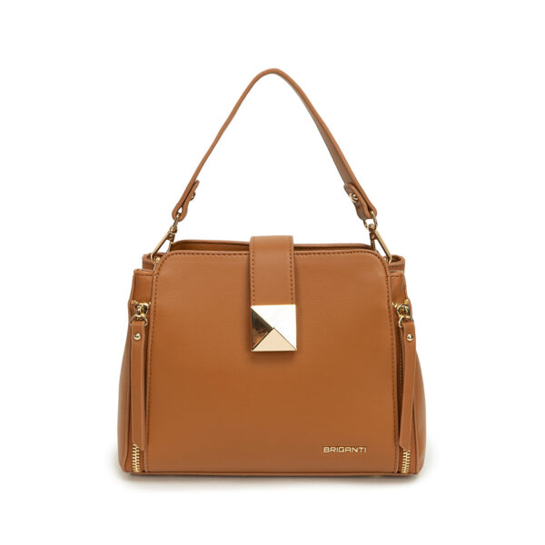 Cartera Briganti Crossbody BRI-CM2621 Natural