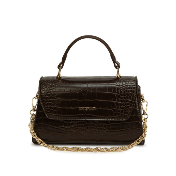 Cartera Briganti Mini Satchel BRI-CM2623 Marron