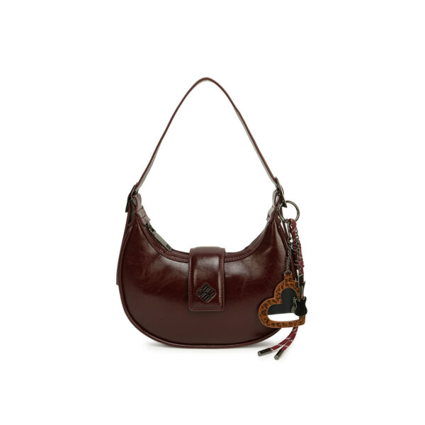 Cartera Briganti Mini Shoulder BRI-CM2612 Cherry