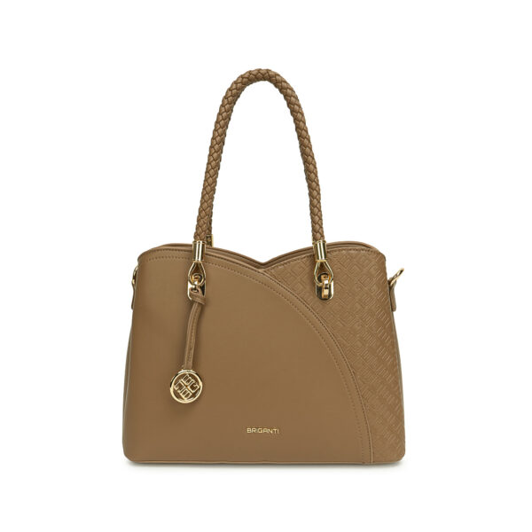 Cartera Briganti Satchel BRI-CS2624 Hues/Vison