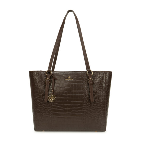Cartera Briganti Tote BRI-CJ2622 Marron