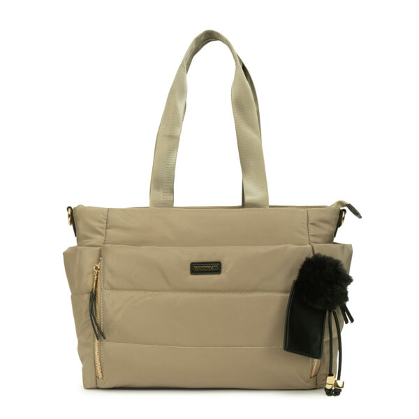 Cartera Briganti Tote BRI-CJ2626 Taupe