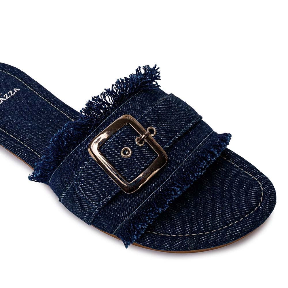 Sandalia Slide Casual CESI-2607 Denim Piazza - Imagen 2