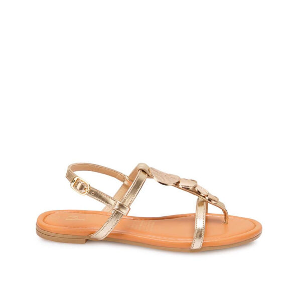 Sandalia D'orsay Casual CESI-2612 Dorado Piazza